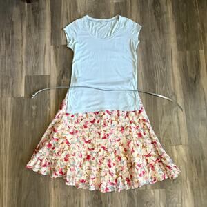 Jigsaw UK Floral Skirt & Top Lot Set Outfit Women's Size US6 UK10 Top Size XS